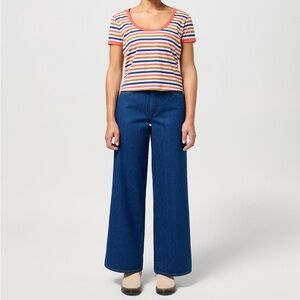 Wrangler World Wide 661 High Rise Wide Leg Jeans